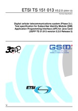 Standard ETSI TS 151013-V5.2.0 31.12.2004 preview