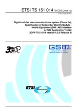 Standard ETSI TS 151014-V4.3.0 31.12.2003 preview