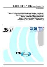 Standard ETSI TS 151014-V4.5.0 31.12.2004 preview