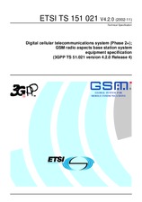 Standard ETSI TS 151021-V4.2.0 30.11.2002 preview