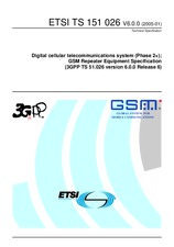 Standard ETSI TS 151026-V6.0.0 31.1.2005 preview