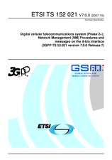 Standard ETSI TS 152021-V7.0.0 24.10.2007 preview
