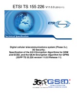 Standard ETSI TS 155226-V11.0.0 13.11.2012 preview