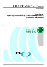 Preview ETSI TS 170001-V3.1.2 11.1.2005