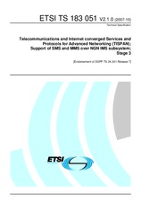 Standard ETSI TS 183051-V2.1.0 30.10.2007 preview