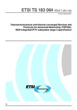 Preview ETSI TS 183064-V3.4.1 25.2.2011