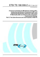 Standard ETSI TS 186006-2-V3.1.1 20.7.2011 preview