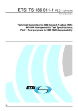 Preview ETSI TS 186011-1-V2.3.1 9.4.2010