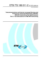Preview ETSI TS 186011-2-V1.0.0 15.4.2008