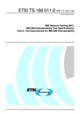 Standard ETSI TS 186011-2-V3.1.1 16.6.2011 preview
