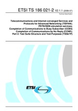 Preview ETSI TS 186021-2-V2.1.1 30.7.2009