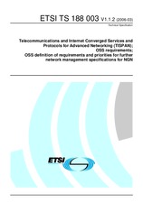 Standard ETSI TS 188003-V1.1.2 31.3.2006 preview