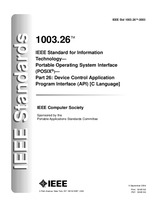 WITHDRAWN IEEE 1003.26-2003 9.9.2004 preview