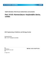 Standard IEEE 11073-10103-2012 27.8.2012 preview