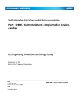 WITHDRAWN IEEE 11073-10103-2012 27.8.2012 preview