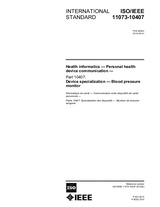 Standard IEEE/ISO 11073-10407-2010 1.5.2010 preview