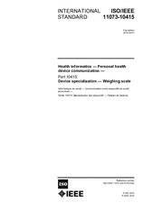 WITHDRAWN IEEE/ISO 11073-10415-2010 1.5.2010 preview