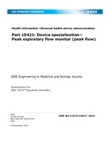 WITHDRAWN IEEE/ISO 11073-10421-2010 19.11.2010 preview