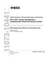 WITHDRAWN IEEE/ISO 11073-10441-2008 9.1.2009 preview