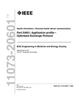 WITHDRAWN IEEE 11073-20601-2008 19.12.2008 preview