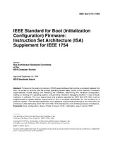 WITHDRAWN IEEE 1275.1-1994 18.11.1994 preview