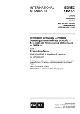 Preview IEEE/ISO/IEC 14515-1:2000 /Amd.1-2003 4.9.2003