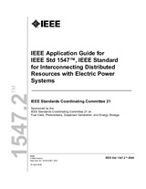 WITHDRAWN IEEE 1547.2-2008 15.4.2009 preview