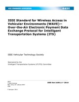WITHDRAWN IEEE 1609.11-2010 9.1.2011 preview