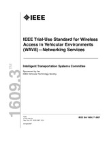 WITHDRAWN IEEE 1609.3-2007 20.4.2007 preview