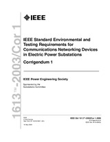 WITHDRAWN IEEE 1613-2003 12.8.2003 preview