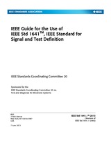 WITHDRAWN IEEE 1641.1-2013 7.6.2013 preview