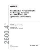 WITHDRAWN IEEE 2600.4-2010 5.3.2010 preview