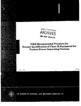 WITHDRAWN IEEE 344-1975 1.1.1975 preview