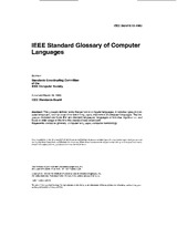 WITHDRAWN IEEE 610.13-1993 29.10.1993 preview