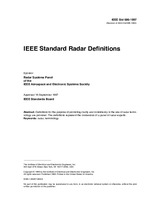 WITHDRAWN IEEE 686-1997 25.3.1998 preview