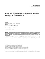 WITHDRAWN IEEE 693-1997 24.8.1998 preview