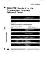 Preview IEEE 770X3.160-1989 21.9.1990