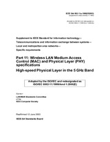Preview IEEE 802.11a-1999 30.12.1999
