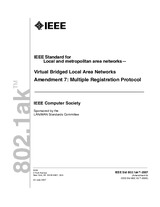 WITHDRAWN IEEE 802.1ak-2007 22.6.2007 preview