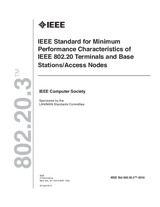 Preview IEEE 802.20.3-2010 22.4.2010