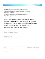 Preview IEEE 802.22-2011 1.7.2011