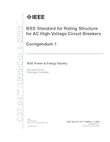 Preview IEEE C37.04-1999/Cor 1-2009 17.8.2009