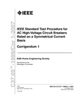 Preview IEEE C37.09-1999/Cor 1-2007 2.5.2007