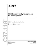 WITHDRAWN IEEE C37.118-2005 22.3.2006 preview