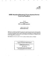 Preview IEEE C37.2-1991 10.10.1991