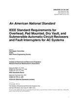 WITHDRAWN IEEE C37.60-1981 15.9.1981 preview