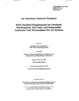 WITHDRAWN IEEE C37.63-1984 19.11.1984 preview