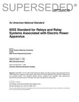 WITHDRAWN IEEE C37.90-1989 28.12.1989 preview