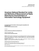 Standard IEEE C63.022-1996 12.12.1997 preview