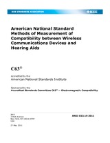 WITHDRAWN IEEE/ANSI C63.19-2011 27.5.2011 preview